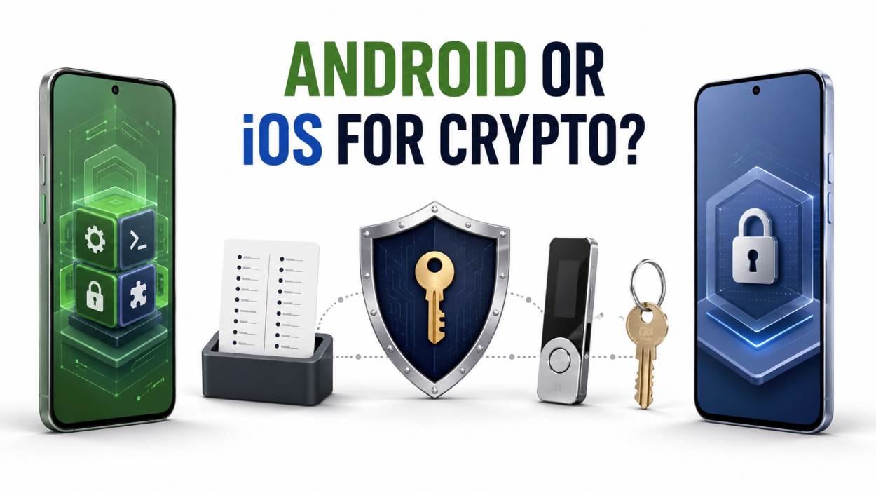 Is Android A Better Solution For Storing Your Crypto Safely Than iOS?