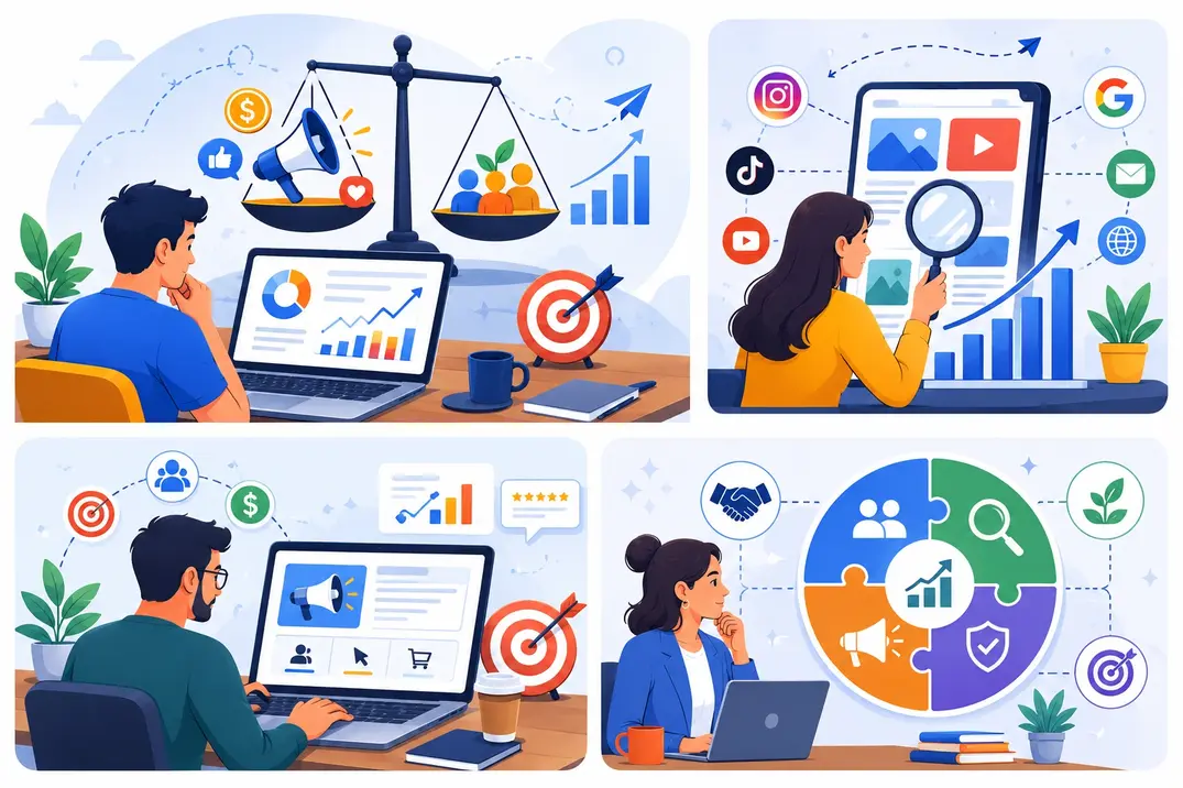 Strategic Promotion vs Organic Reach for Sustainable Growth