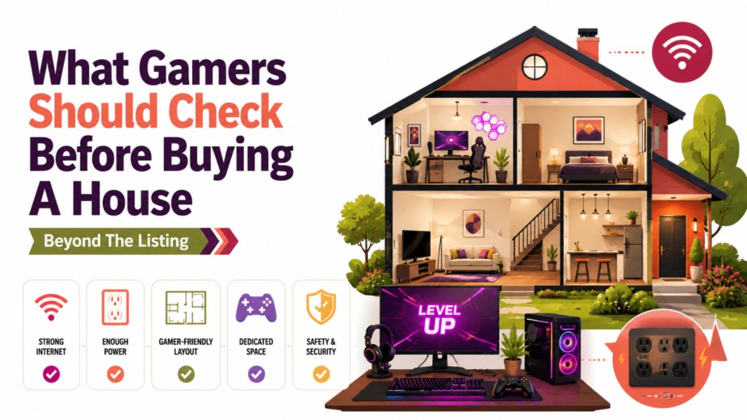 What Gamers Should Check Before Buying A House