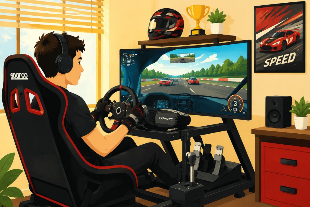 What Makes A Good Racing Sim Setup For Beginners?