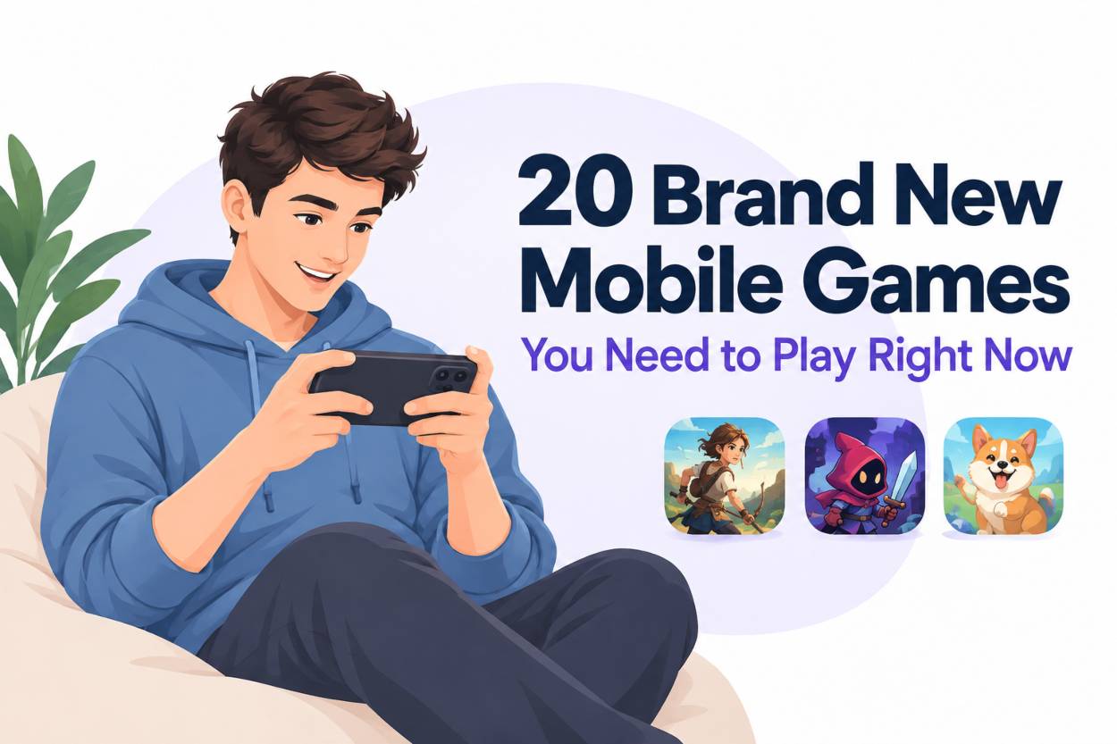 20 Brand New Mobile Games You Need to Play Right Now