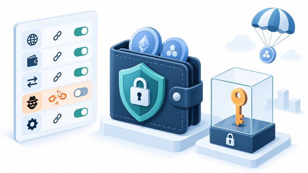 Go Over Permissions & Never Share Private Keys