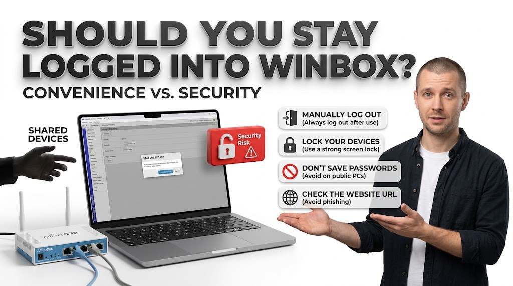 Should You Stay Logged Into Winbox?