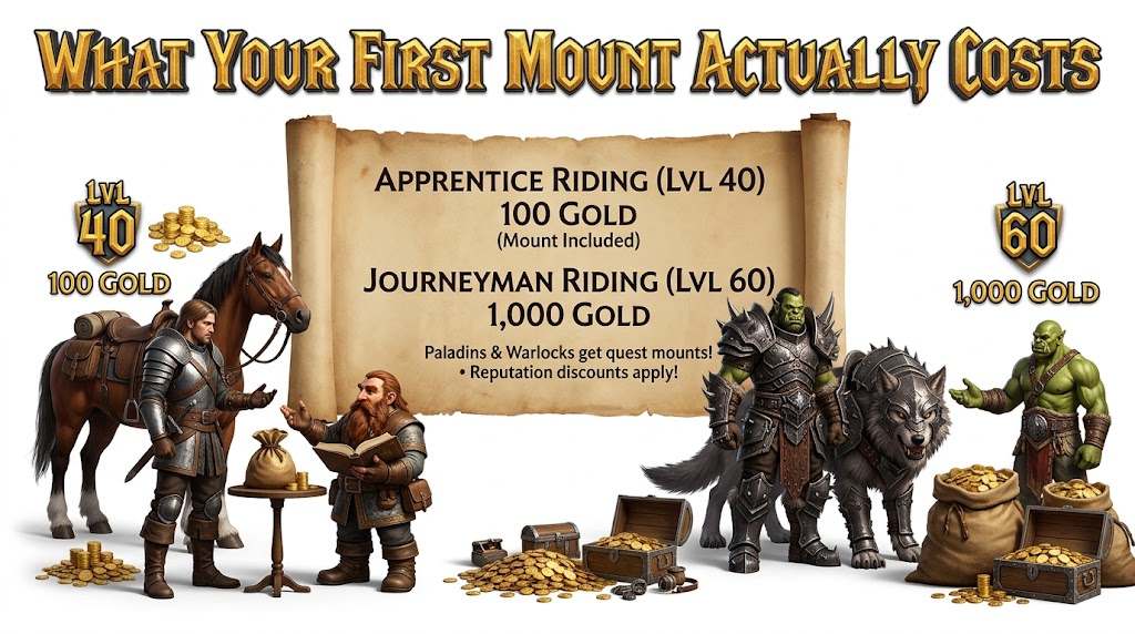 What Your First Mount Actually Costs