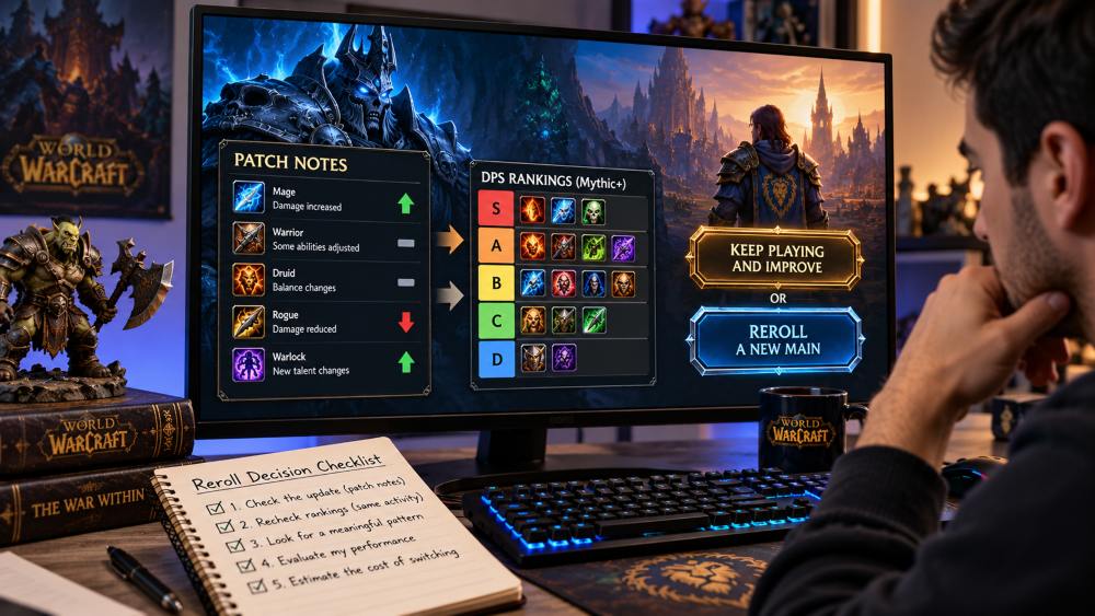 When Should You Reroll After a Balance Update?